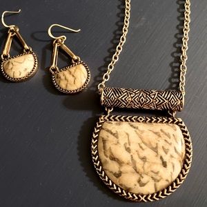 🎄Barse Thailand Boho Necklace & Earrings🎄